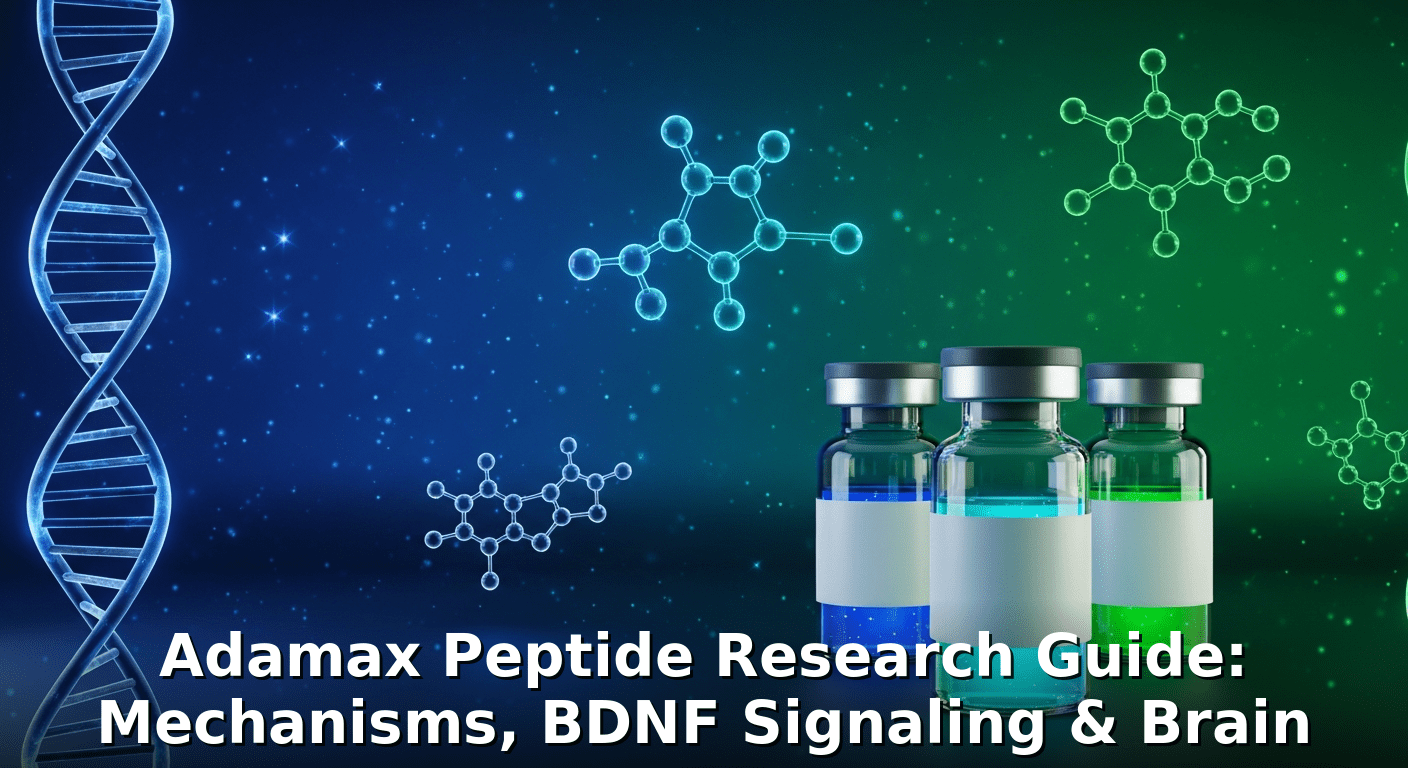 Adamax Peptide Research Guide: Mechanisms, BDNF Signaling & Brain ...